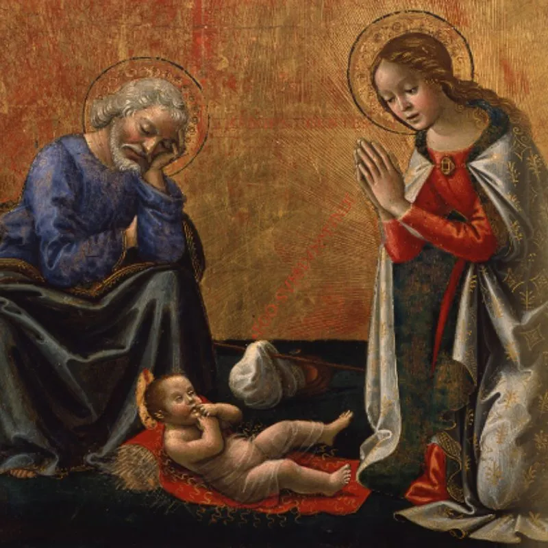 Imagem da Sagrada Família de Nazaré