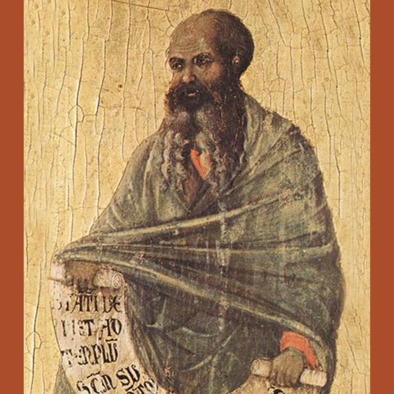 São Malaquias, Profeta