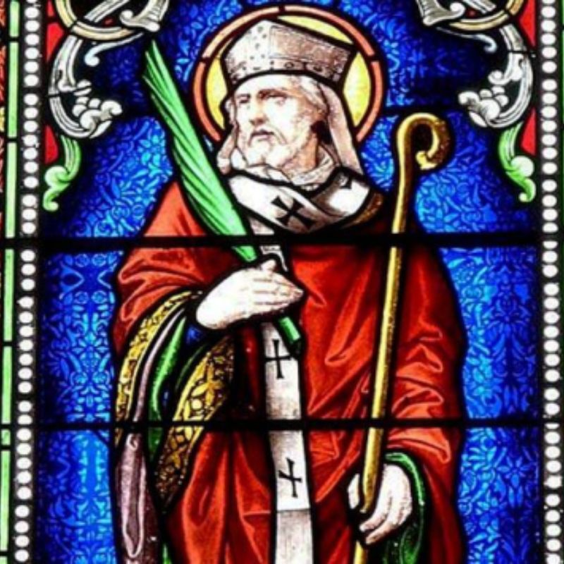 São Saturnino, Mártir na Via Salária Nova